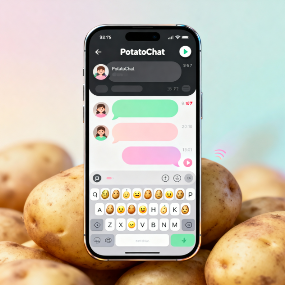 320. PotatoChat对方正在输入怎么看